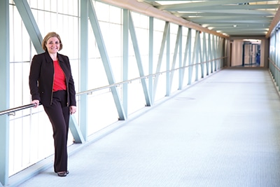 Dr. Jennifer Hunt at UAMS. Finding a work- life balance may not be a useful concept, in her view, because it implies separating them. “Our work and our lives are intertwined,” she says. “We should be thinking about work-life integration.”